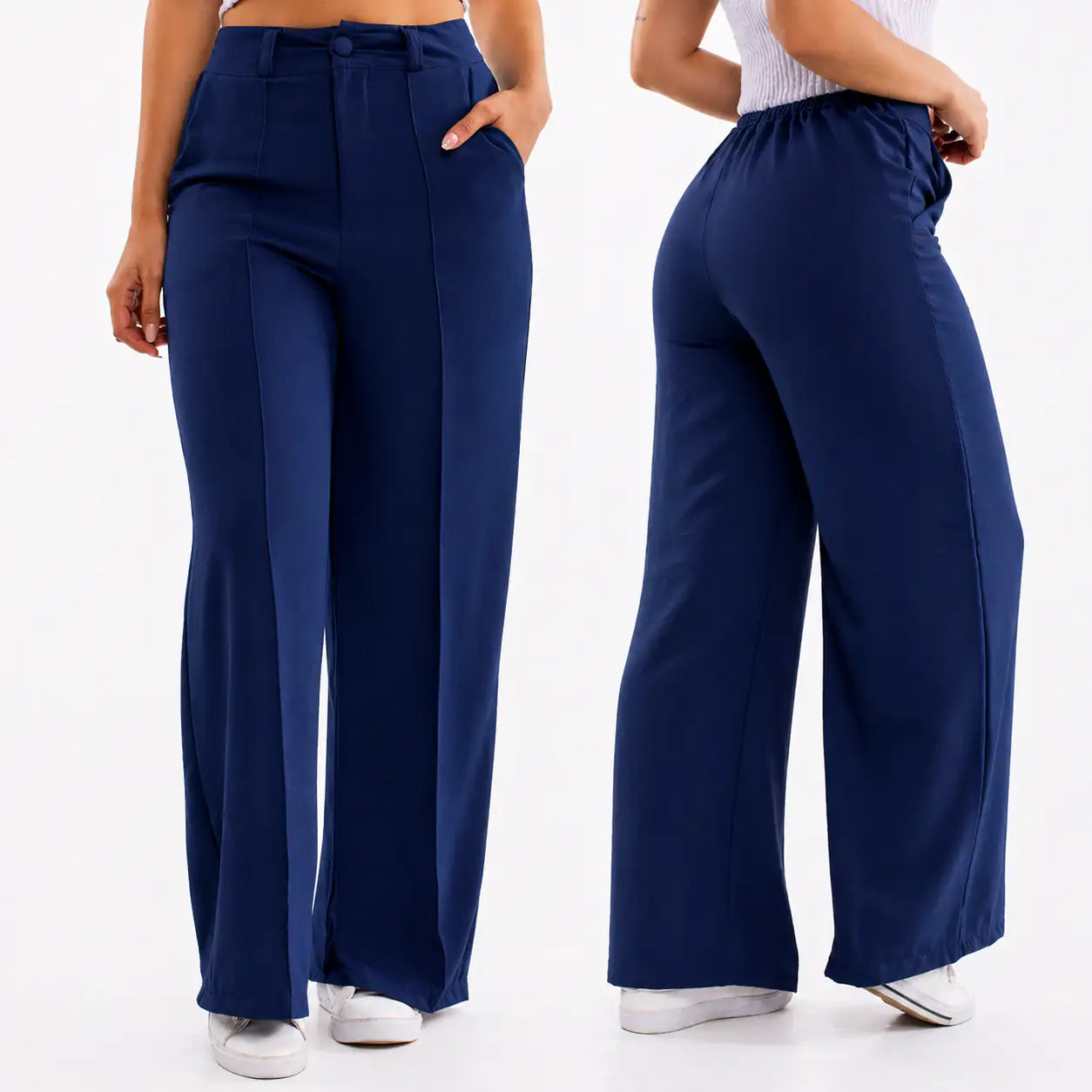 Calça Wide Leg Soft Comfort