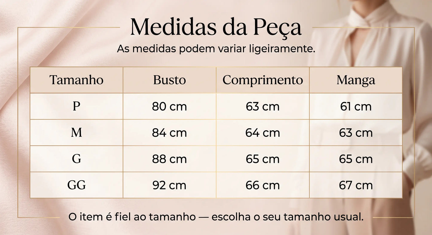Camisa Slim Feminina