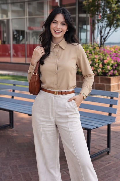 Camisa Slim Feminina