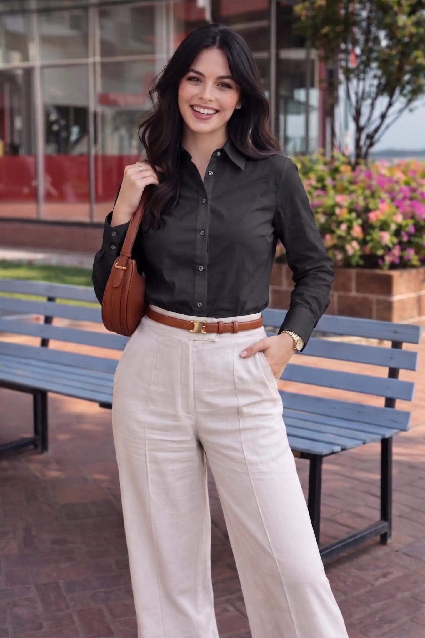 Camisa Slim Feminina
