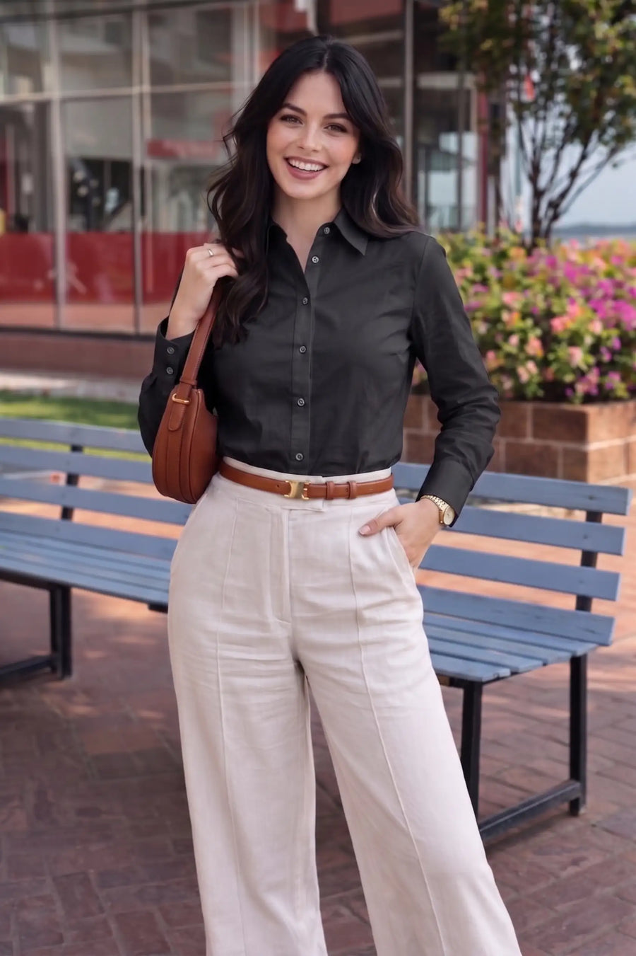 Camisa Slim Feminina