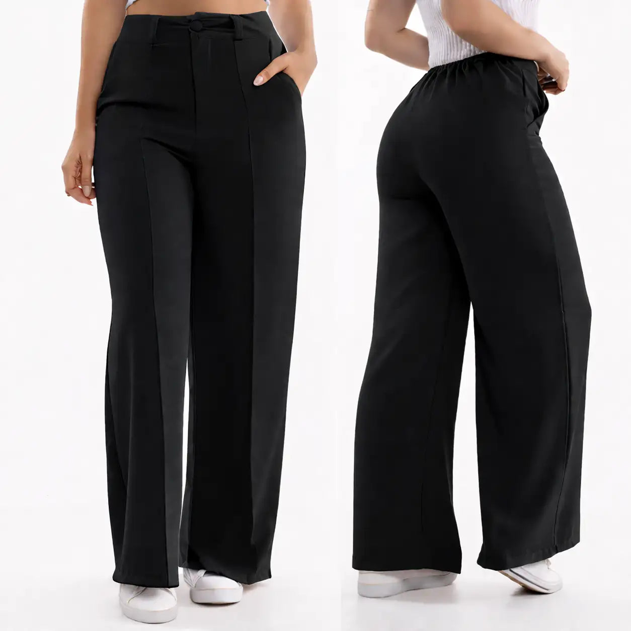 Calça Wide Leg Soft Comfort