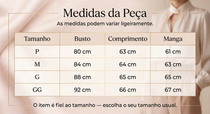 Camisa Slim Feminina